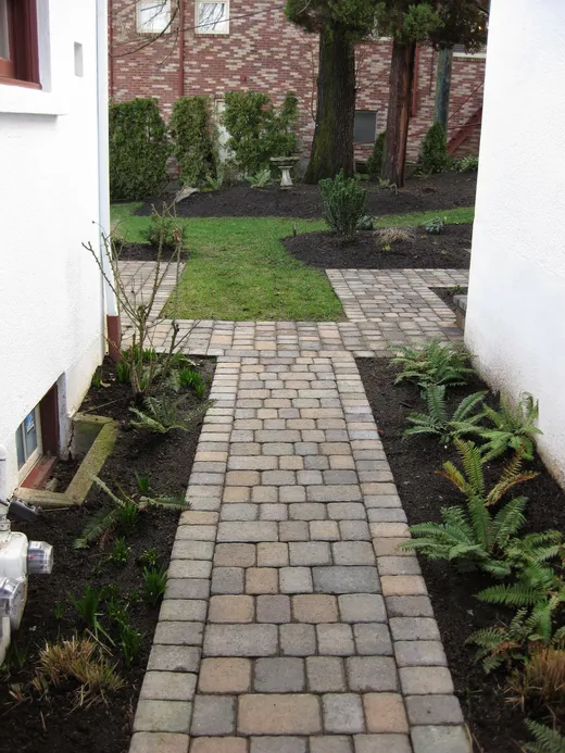 Paver patio, walkway, wall, or outdoor structure by Earthworks Landscape Service