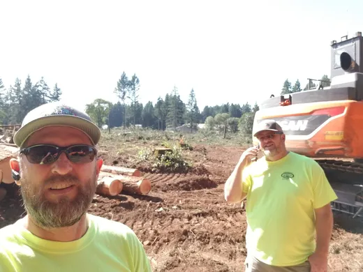Excavation, equipment, or snow service work by Earthworks Landscape Service